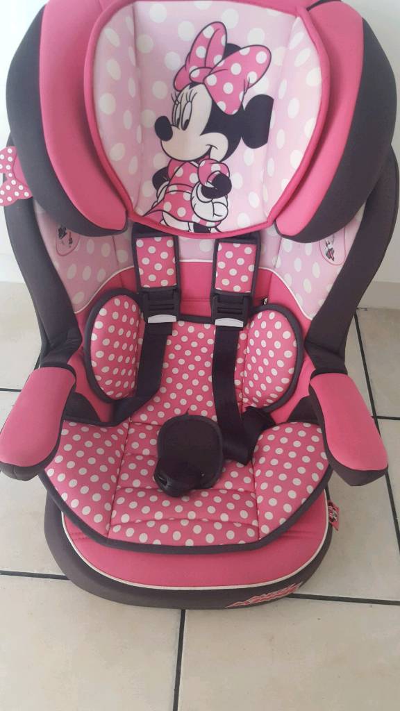 minnie mouse car seat smyths
